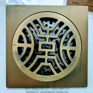 Ga thoát nước sàn bằng Đồng Arrow ADL50T02Q
