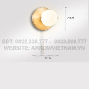 Đèn treo tường cao cấp B7336-1